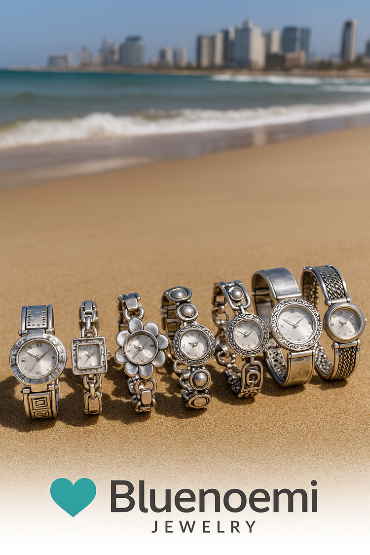 silver watch