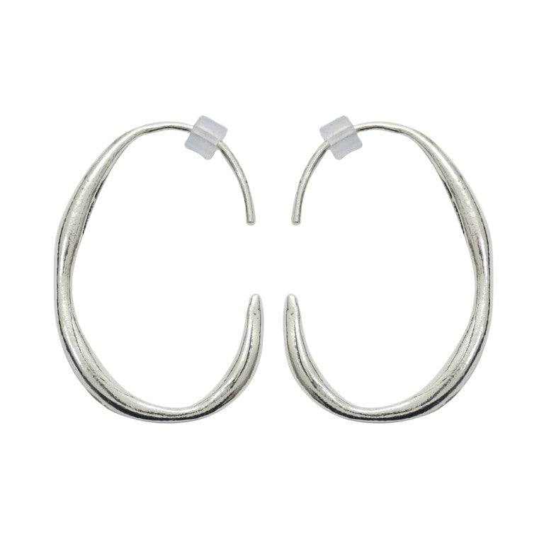 Bluenoemi Earrings Sterling silver earrings half hook