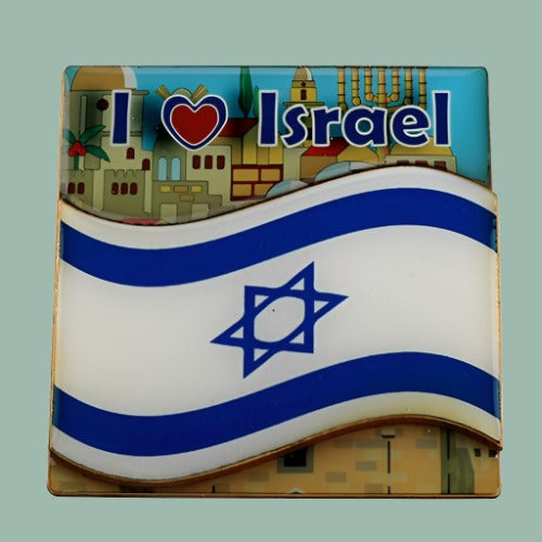 Bluenoemi Jewelry magnet Copy of Israel Fridge magnet Shalom magnet. Jewish gifts. Passover gift. Hanukkah.