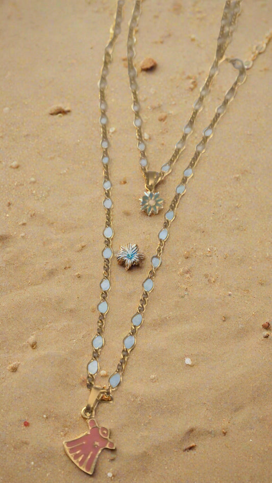 Bluenoemi Jewelry Necklaces & Pendants Goldfilled Necklace for women Charms Necklace