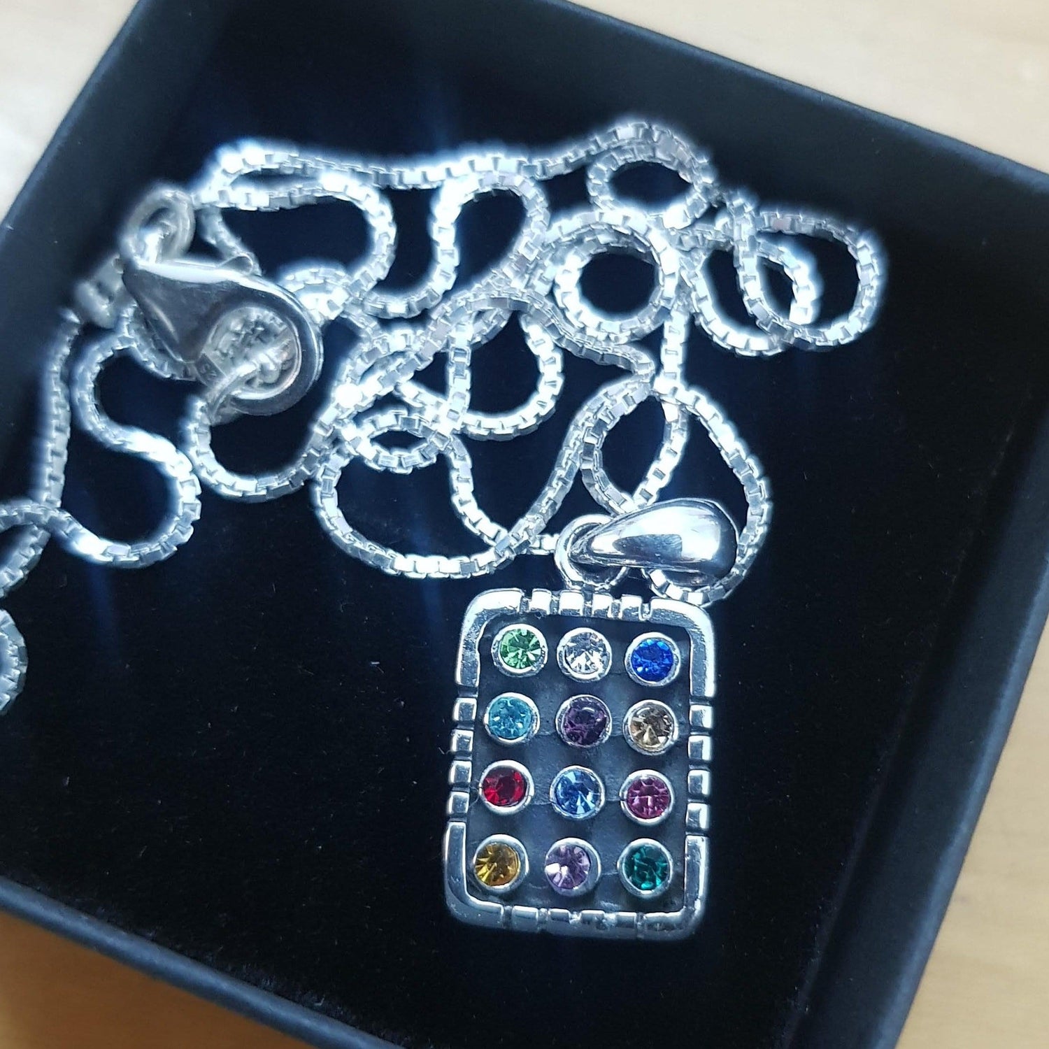 Bluenoemi Jewelry Necklaces & Pendants Hoshen Sterling Silver Necklace Israeli Jewish Gift.