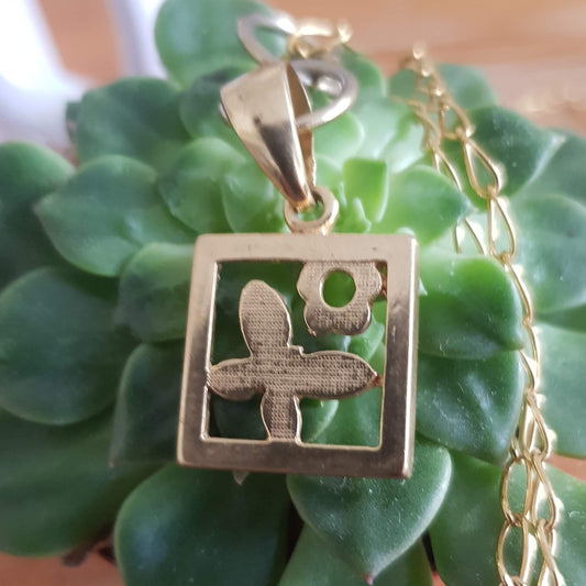 Bluenoemi Jewelry Necklaces & Pendants Large Necklace for women. Goldfilled pendant Necklace for Woman / Girl.