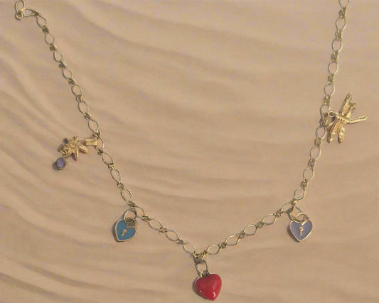 Bluenoemi Jewelry Necklaces & Pendants Necklace for women. Goldfilled Charms Necklace