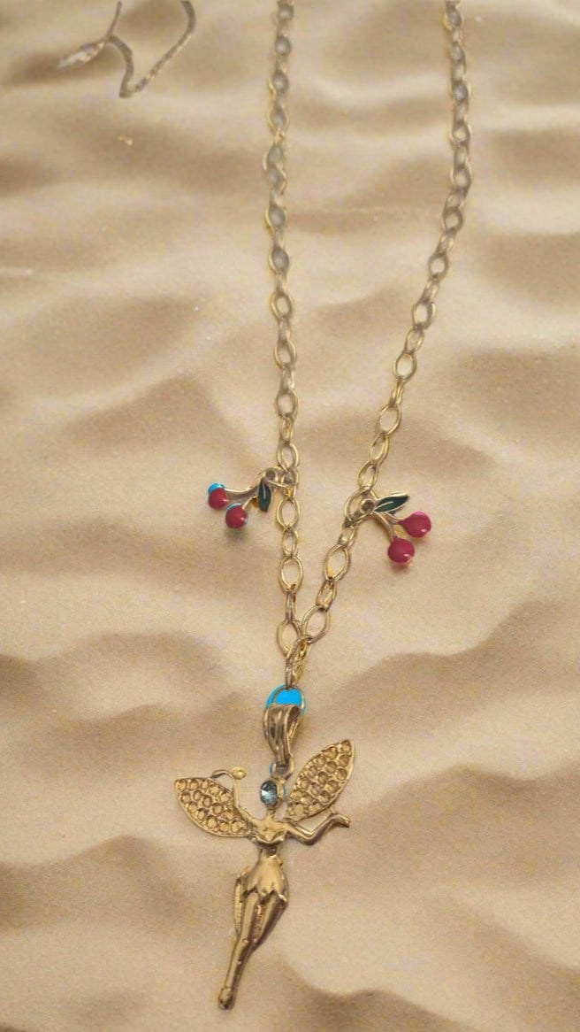 Bluenoemi Jewelry Necklaces & Pendants Necklace for women. Goldfilled pendant Fairy Necklace for Woman/ Girl.