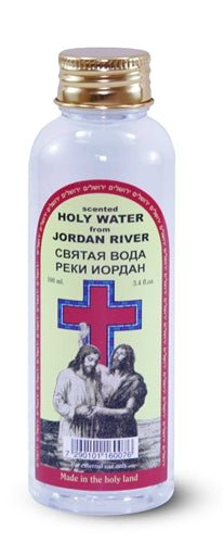 Bluenoemi Jewelry Water Water from Jordan River Cross Baptist - 100 ml