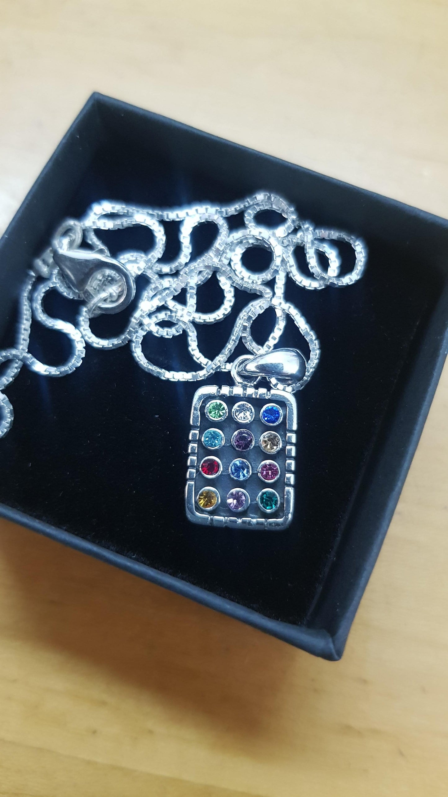 Bluenoemi Necklaces Hoshen Necklace for Woman Sterling silver designer jewelry 12 Tribes of Israel