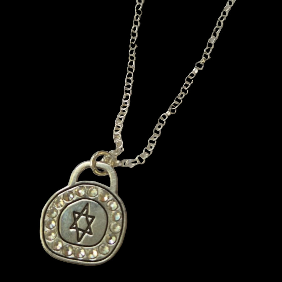 Star of David Sterling Silver Necklace