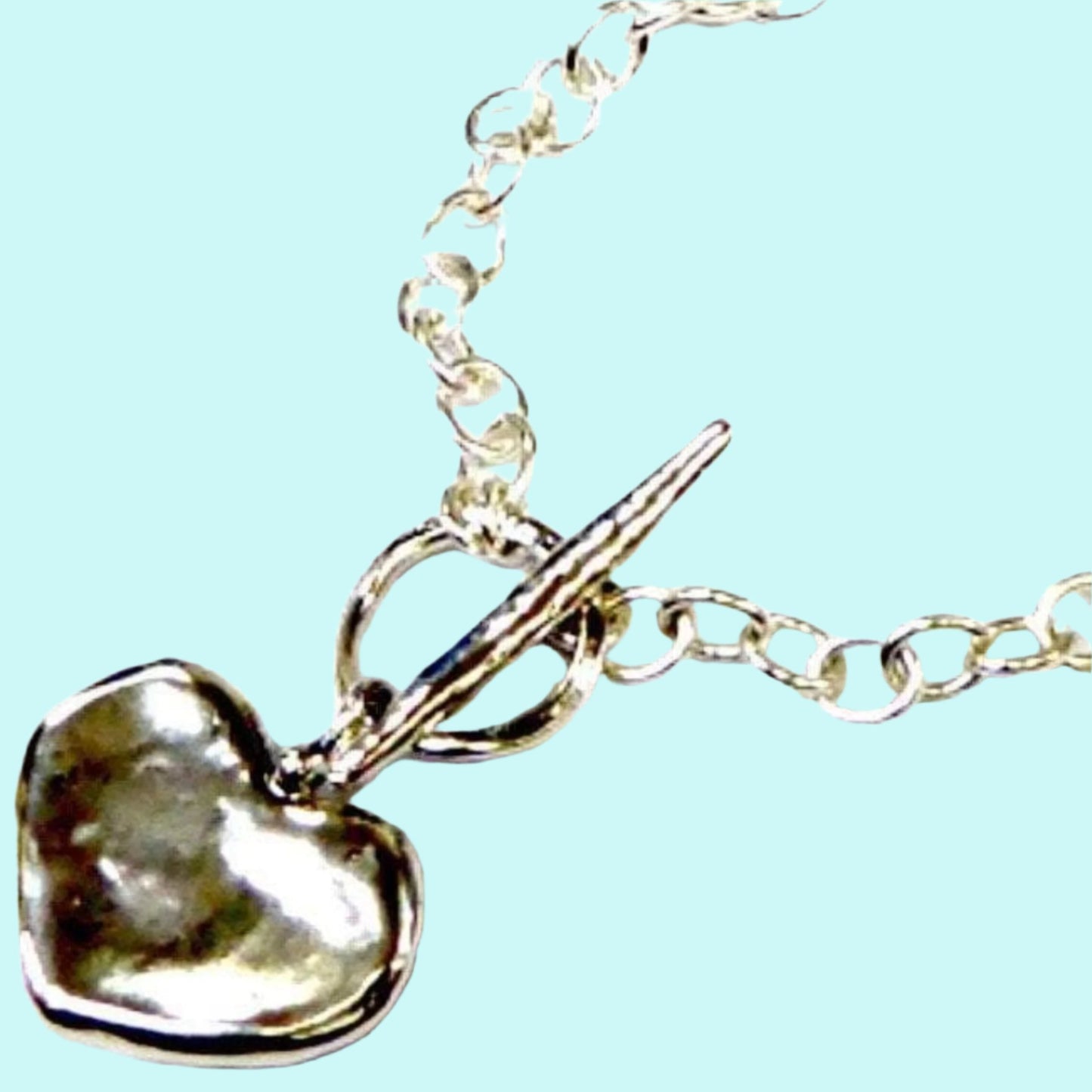 Bluenoemi Bracelets bracelet / Silver Bracelet Sterling Silver 925 Heart Bluenoemi Jewelry
