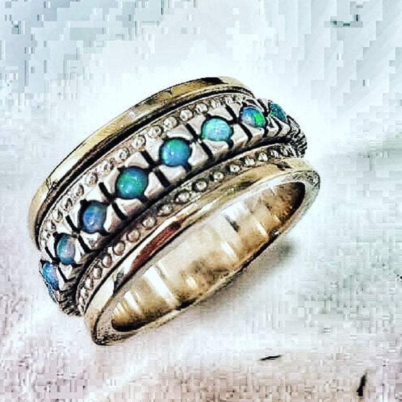 Bluenoemi Israeli spinner rings