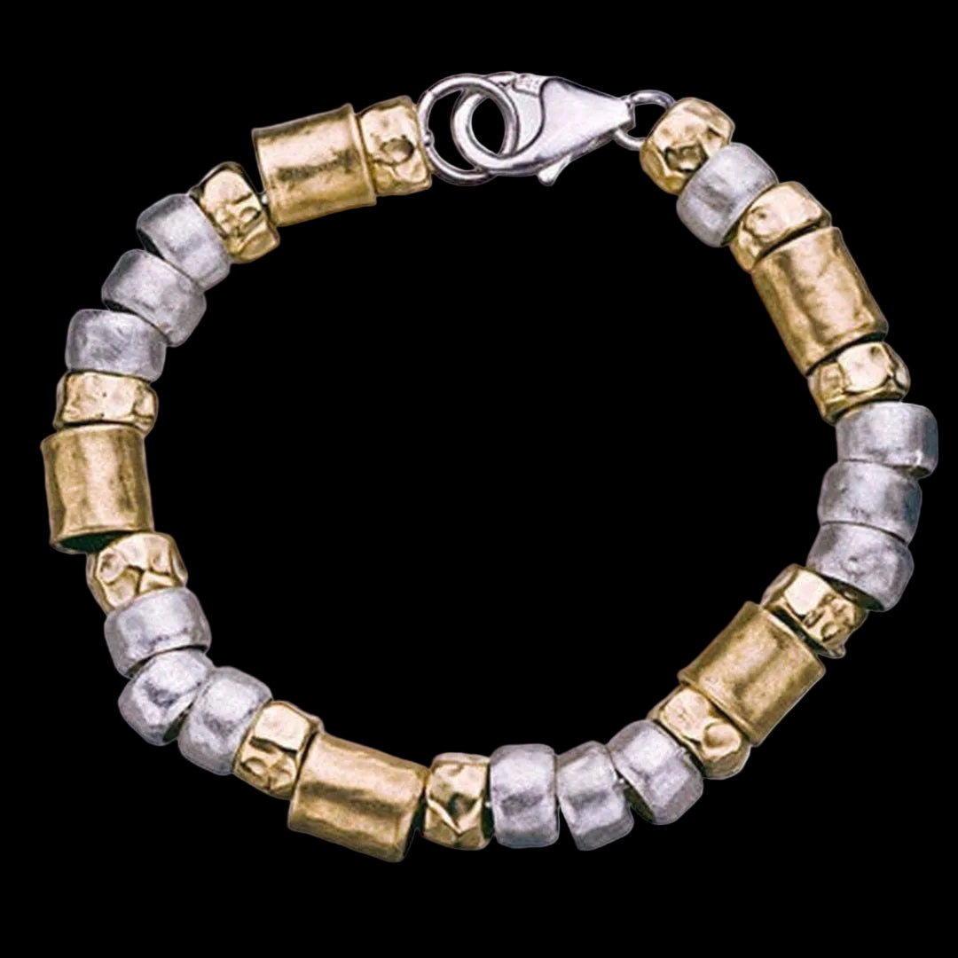 Silver and goldfilled bracelet sterling silver bracelets - Bluenoemi