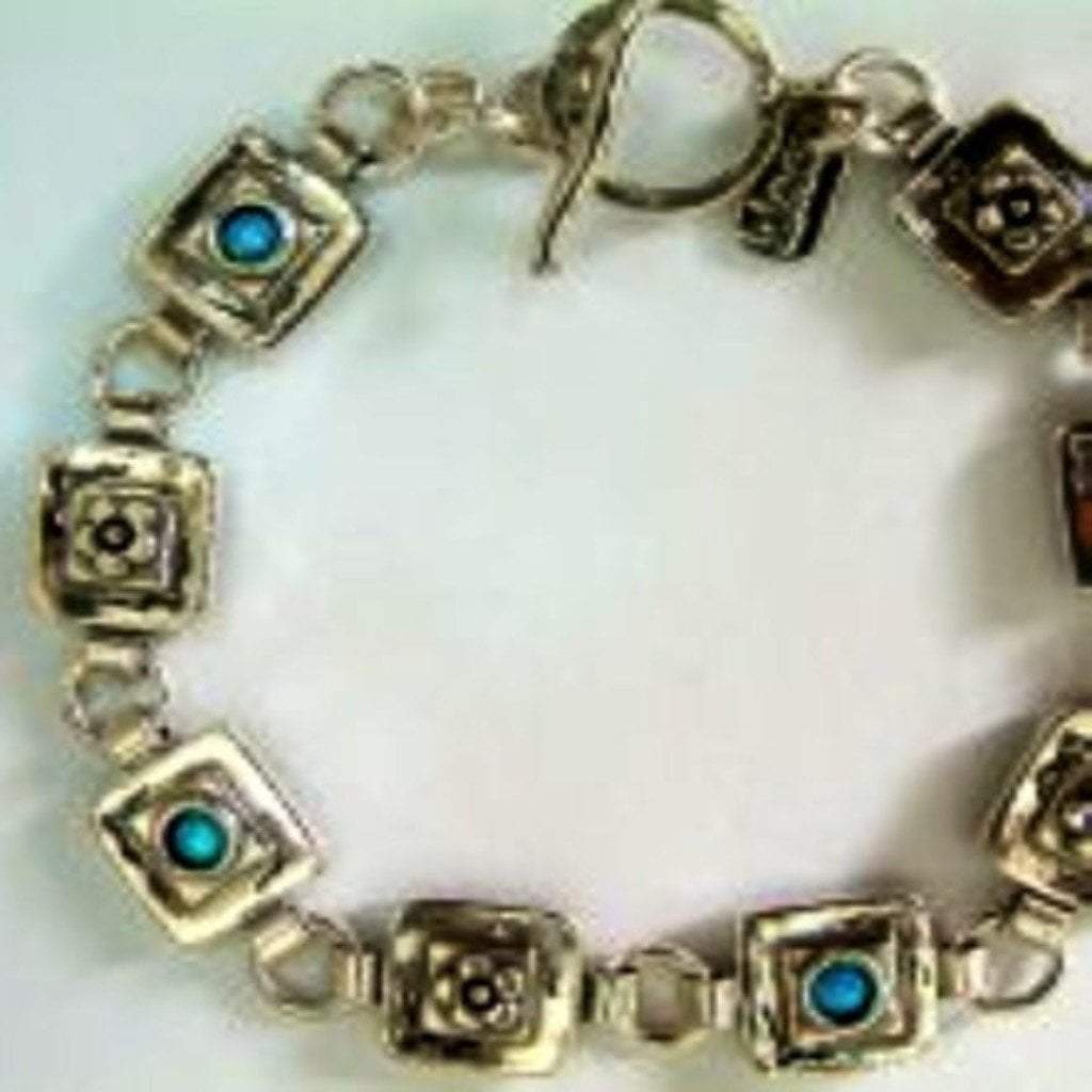 Bluenoemi Jewelry Bracelets silver Silver Bracelets Israeli bracelets Links bracelet Boho jewelry Blue opals