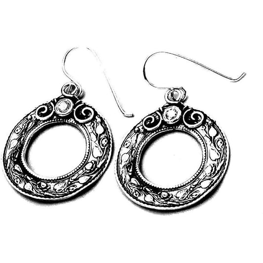 Bluenoemi Jewelry Earrings Default Title / silver Sterling silver earrings, silver jewelry, Dangling earrings for women , dangle pearls earrings