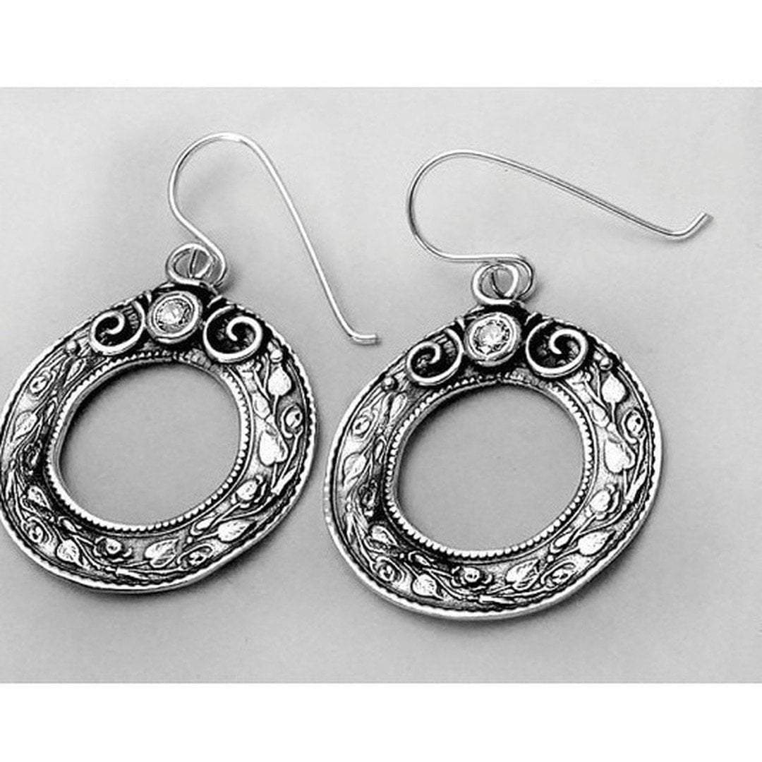 Bluenoemi Jewelry Earrings Default Title / silver Sterling silver earrings, silver jewelry, Dangling earrings for women , dangle pearls earrings
