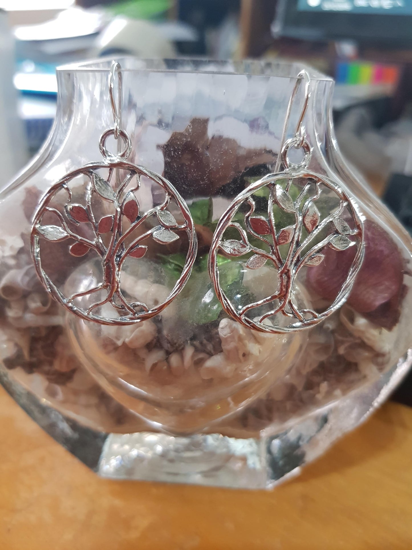 Tree of Life earrings.