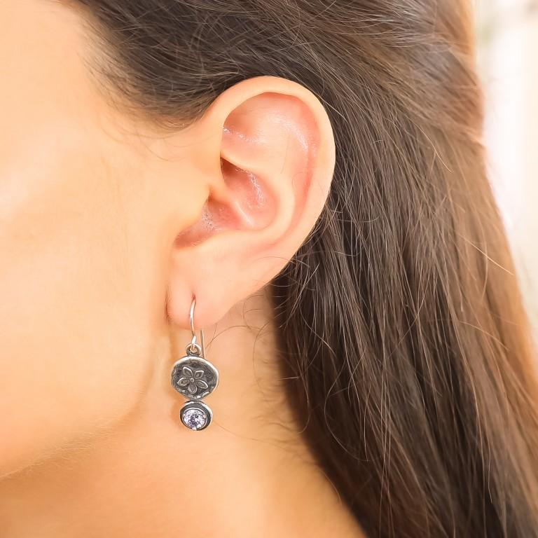 Bluenoemi Jewelry earrings Sterling Silver Earrings for Woman Bluenoemi Israeli Jewelry