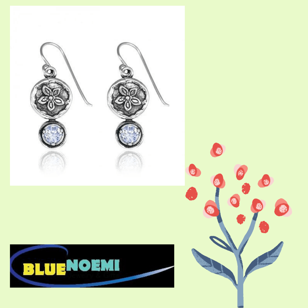 Bluenoemi Jewelry Earrings Sterling Silver Earrings for Woman Bluenoemi Israeli Jewelry