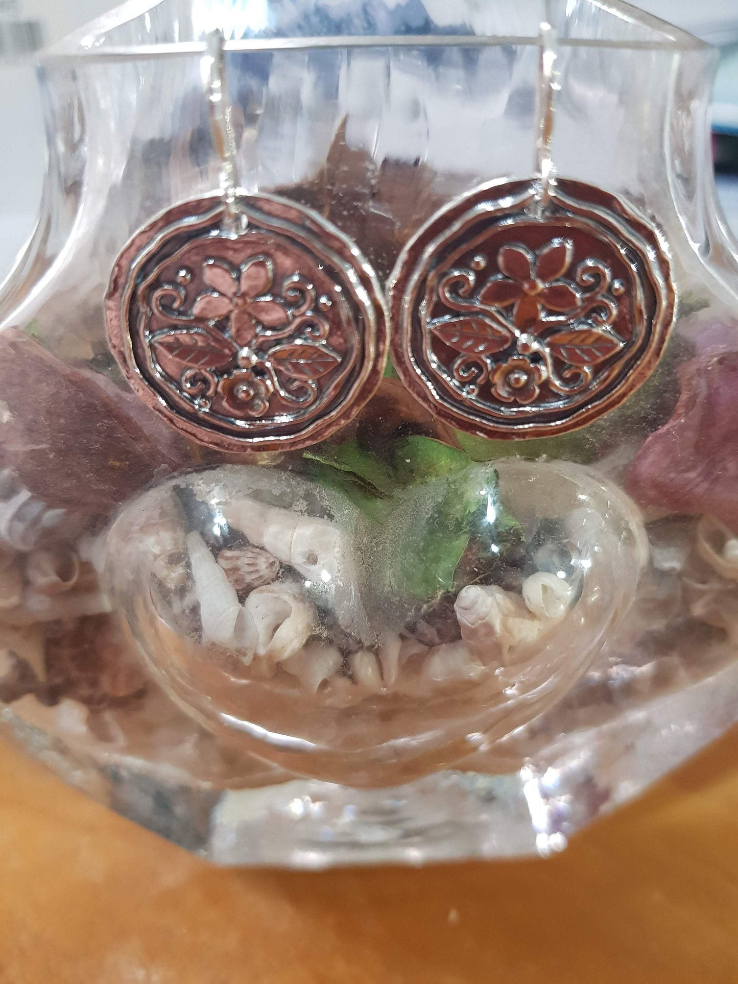 Bluenoemi Jewelry Earrings Sterling Silver Flowers Earrings for Woman, sterling silver jewelry , dangling earrings