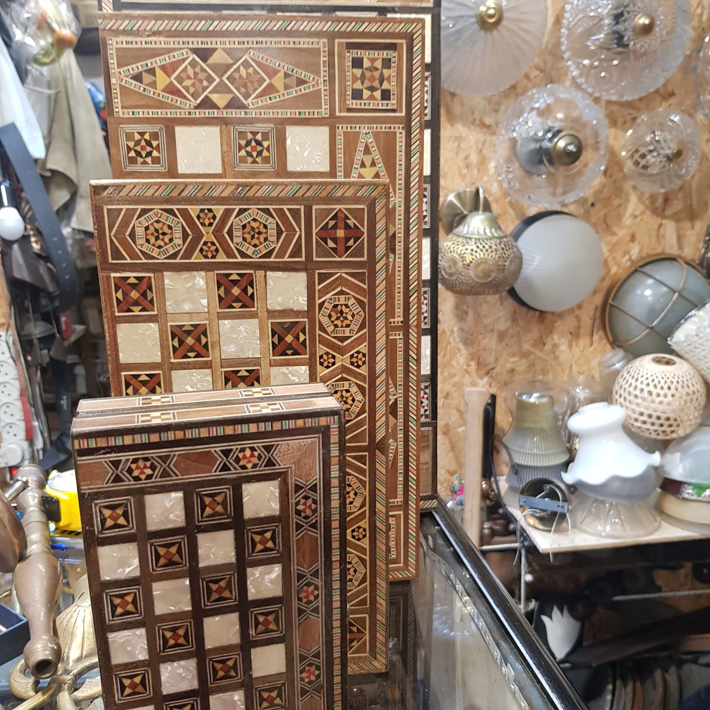 Shesh Besh Game from Israel Medium 20x38 cm - Bluenoemi