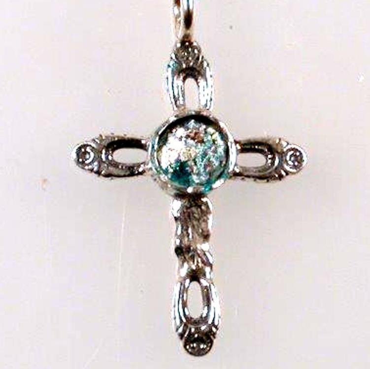 Bluenoemi Jewelry Necklaces 45cm / silver Christian Jewelry, Cross jewelry, Sterling Silver cross necklace