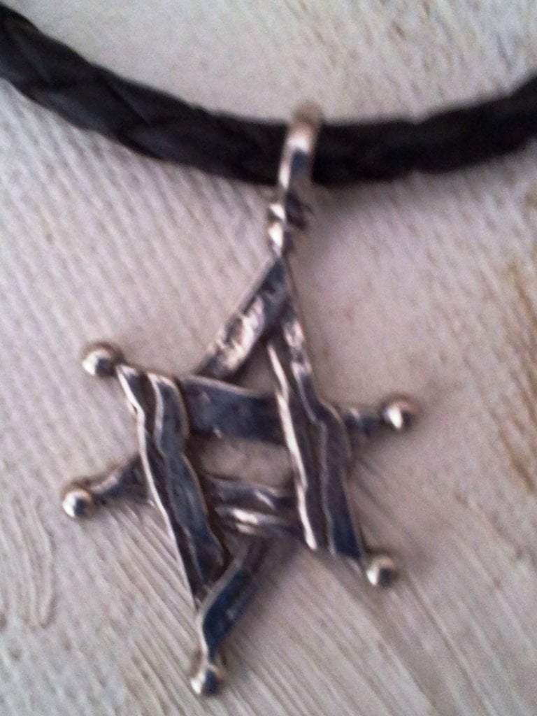 Bluenoemi Jewelry necklaces Silver Star of David Pendant sterling silver handcrafted in Israel