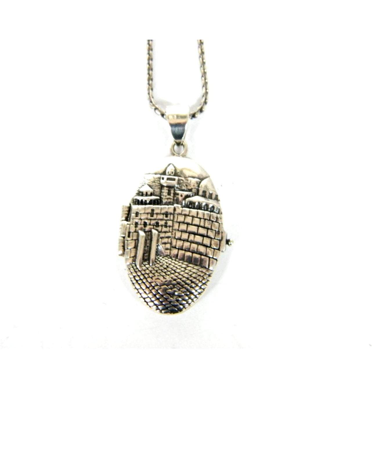 Bluenoemi Jewelry Necklaces Sterling Silver necklace with Jerusalem view