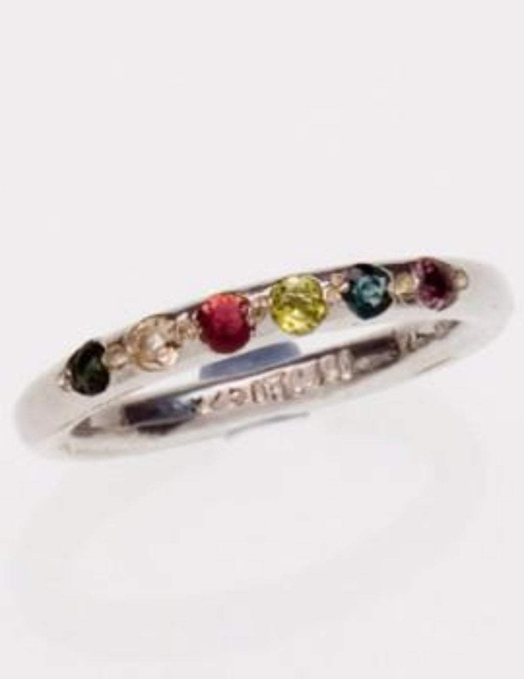 Bluenoemi Jewelry Rings Bluenoemi Ring sterling silver tourmalines ring for woman