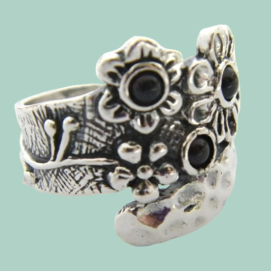 Ring for Woman - Israeli Jewelry Store - Sterling silver rings with Gemstones - Bluenoemi