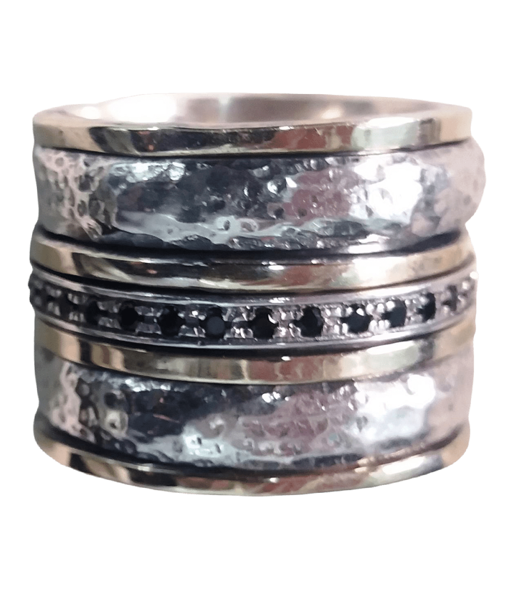 Bluenoemi Jewelry Rings Spinner rings for woman