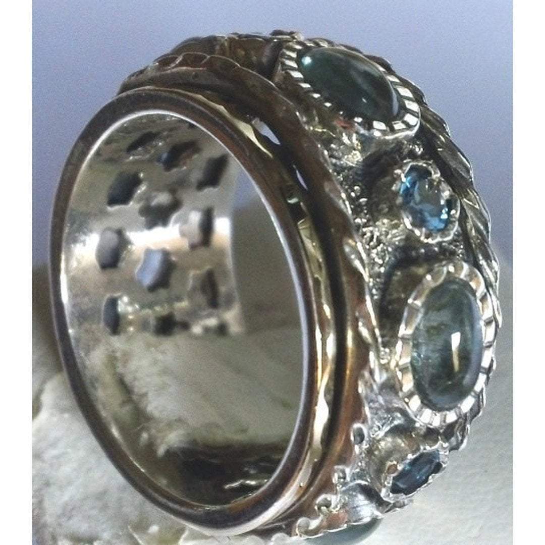 Bluenoemi Jewelry Spinner Rings Unique spinner Rings / Meditation Rings / fidget rings / best spinner rings / Bluenoemi ring for woman - online jewellery shopping store