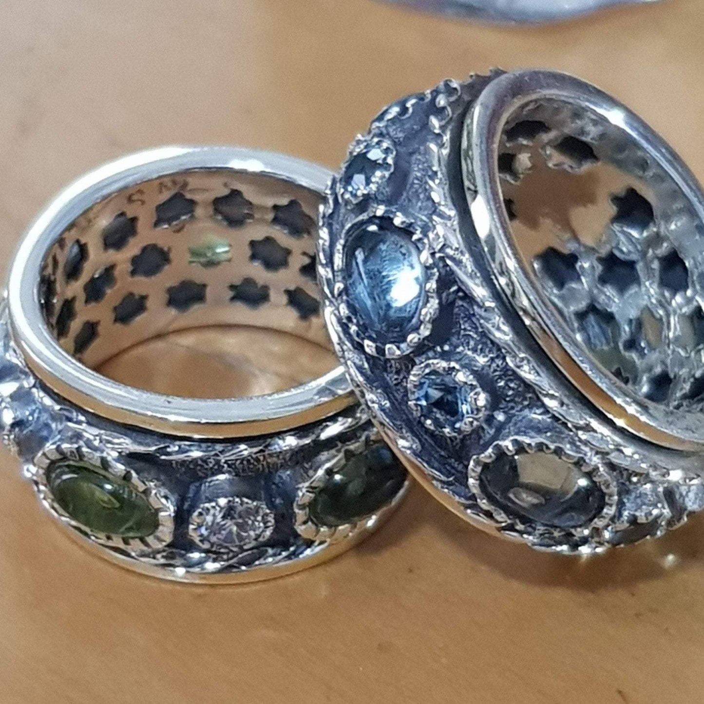 Spinner Ring for woman / Fidget rings / best spinner rings - Bluenoemi