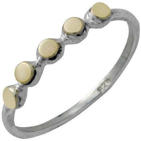 Bluenoemi - My Jewelry rings Sterling Silver 925 9ct gold Stacking Rings