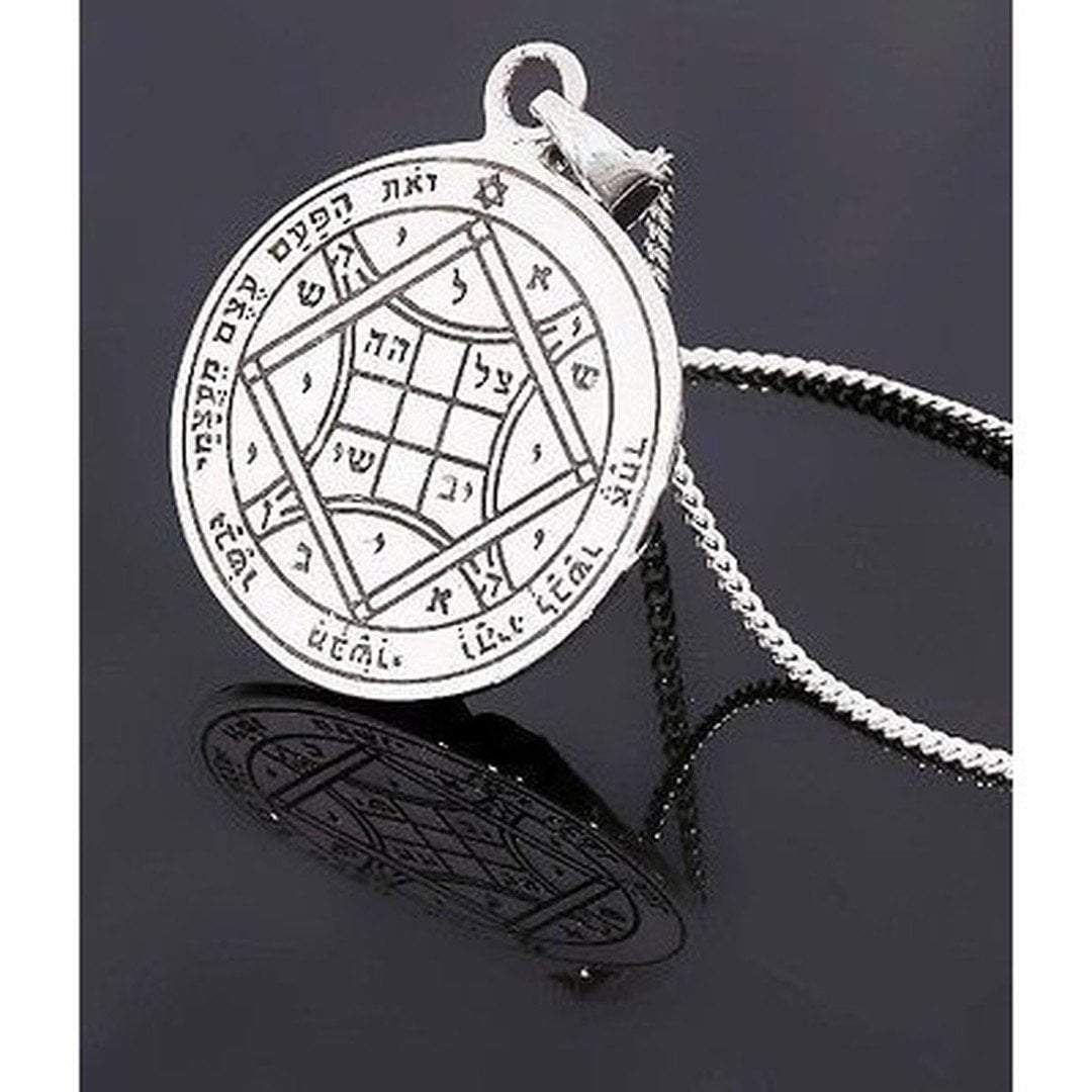 Solomon Seal Necklace for Love Sterling Silver 925 Necklace Kabbalah - Bluenoemi