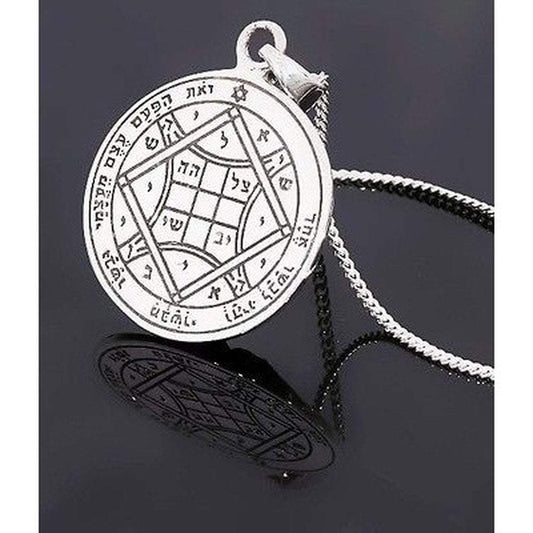 Solomon Seal Necklace for Love Sterling Silver 925 Necklace Kabbalah - Bluenoemi