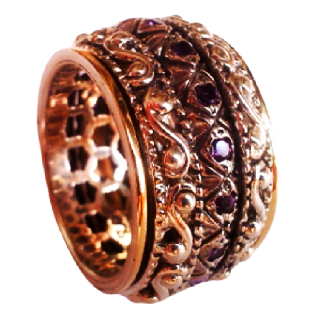 Bluenoemi gold and silver spinner rings jewelry from Israeli Rings for Woman - Bluenoemi