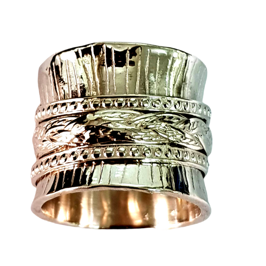 Bluenoemi Rings Bluenoemi Sterling Silver Rings for Woman Spinning ring
