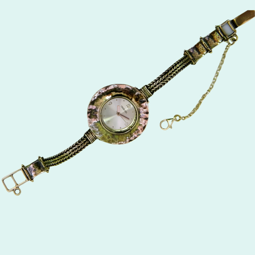 Bluenoemi Watches silver Sterling Silver Watch for Woman Handcrafted Watches Japanese Myota NEW