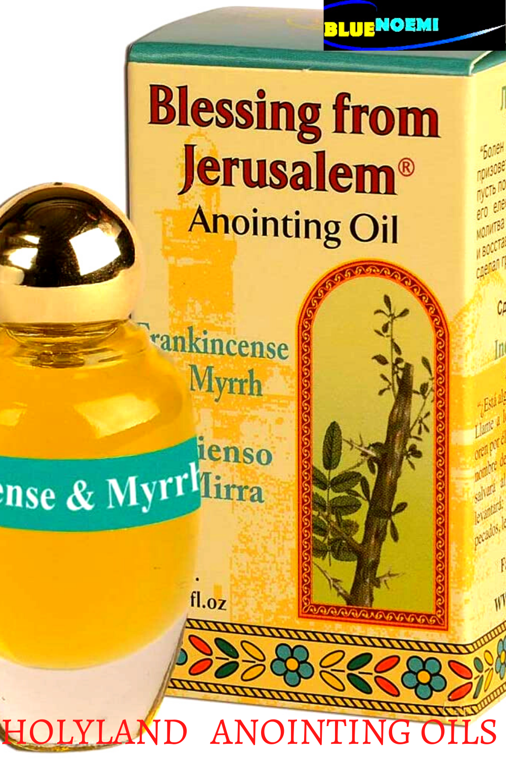 anointing oils from the Holy Land