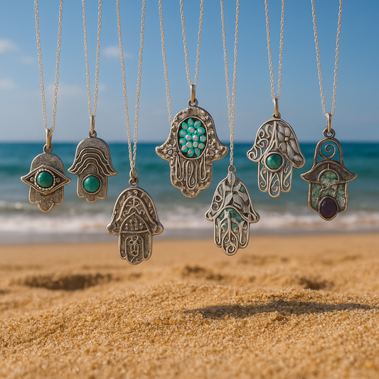 Hamsa necklaces