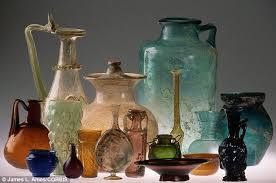 Roman glass jewelry history 2000 years history