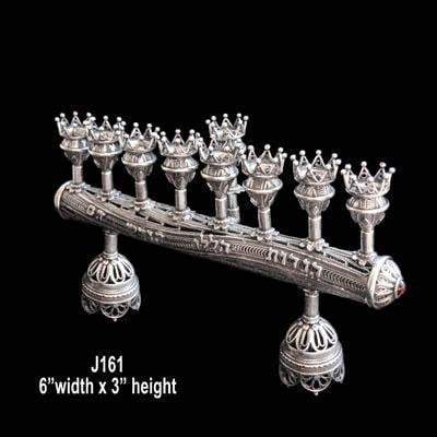 About the Menorah - Jewish 8 branched candelabrum for Hanukkah