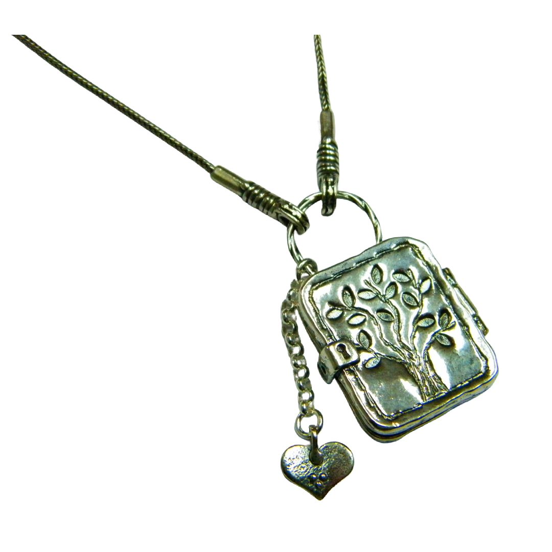 Tree of life locket necklace
