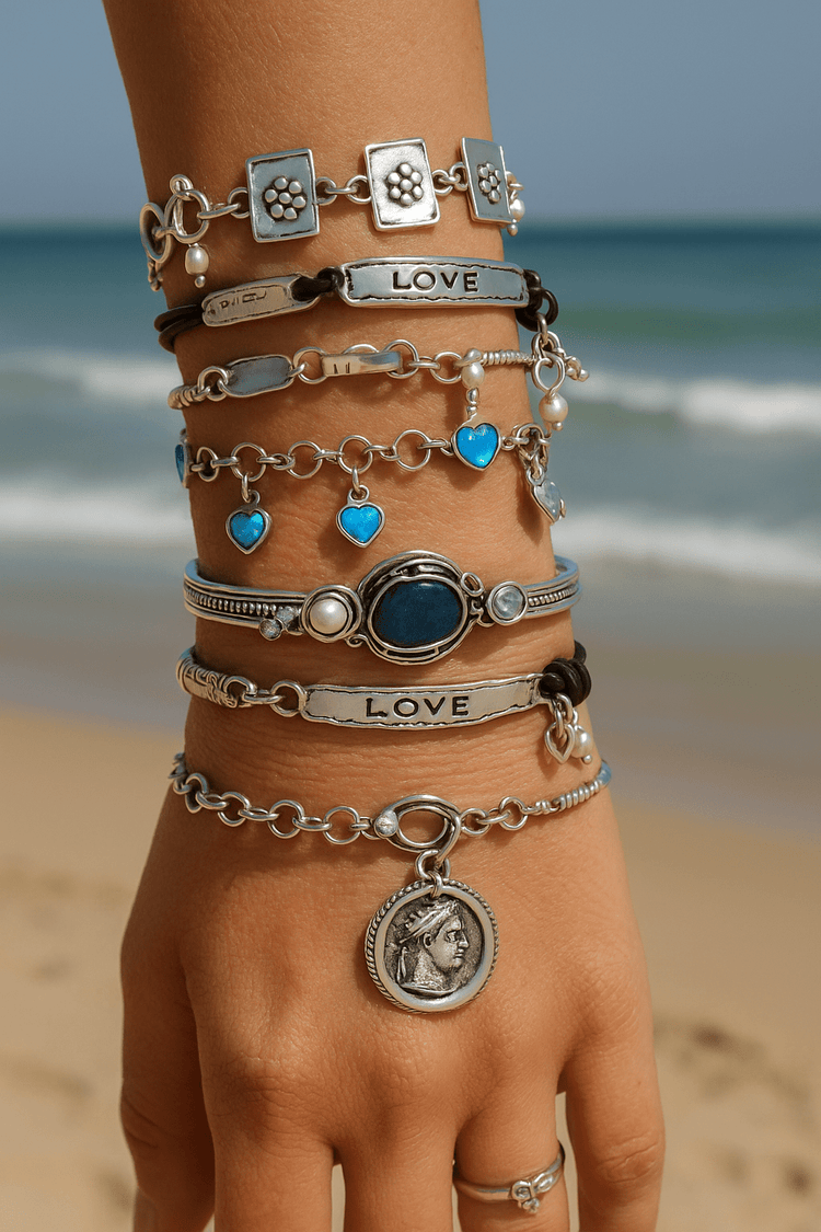 Bracelets by Israeli designers