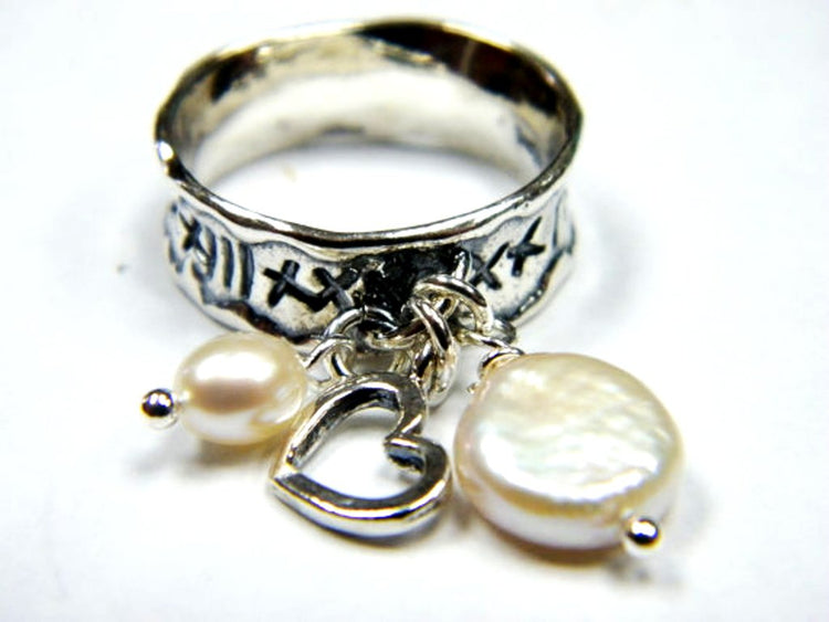 Sterling Silver Rings with Charms