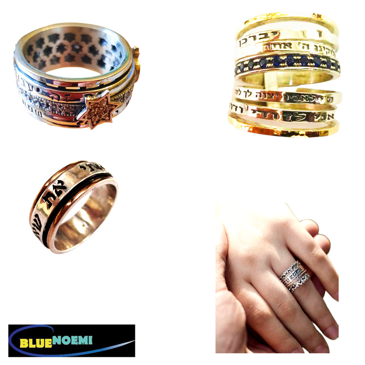 Rings with Quotes - Spinner rings - Fidget rings