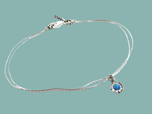Bluenoemi Anklets silver Anklet Sterling Silver Jewelry