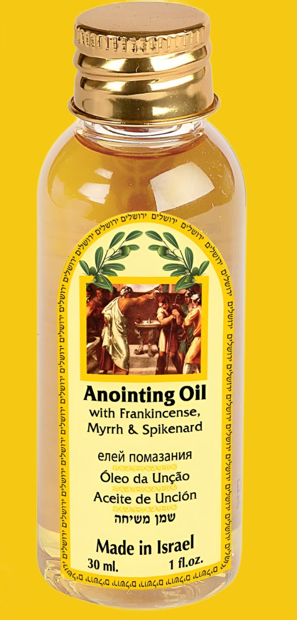 Bluenoemi Anointing Oil Anointing Oil Frankincense, Myrrh and Spikenard / Pomegranate/ Henna / Hyssop / Cinnamon 30 ml