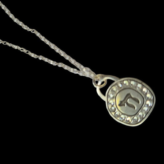 Bluenoemi Bluenoemi Chai Necklace Jewish symbolic sterling silver pendant