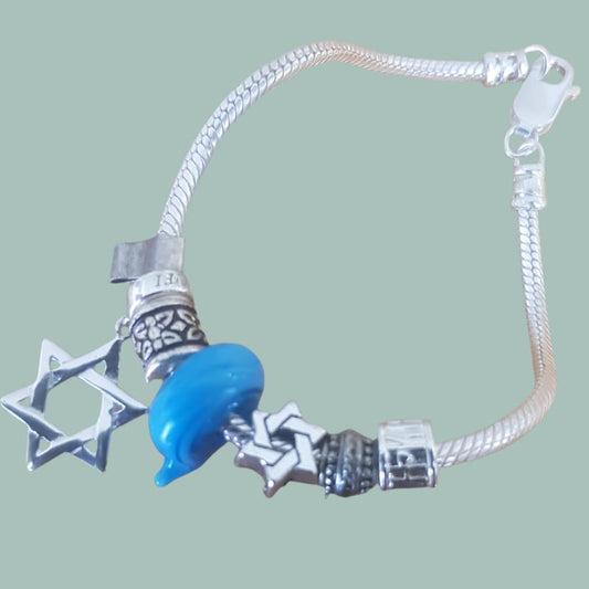 Star of David bracelet for woman, Estrella de David