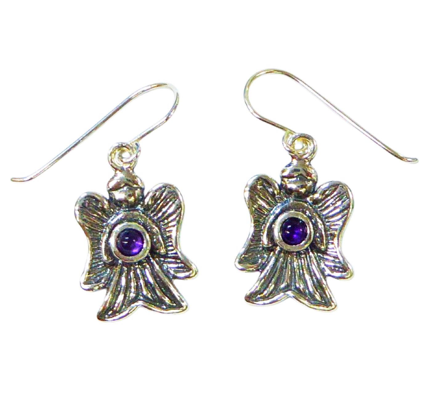Bluenoemi Earrings silver Sterling Silver Earrings for Women. Angels Israeli Jewelry Earrings