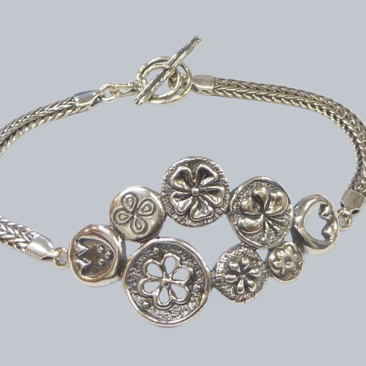 Bluenoemi Jewelry Bracelets silver Cuff Bracelet made of sterling silver